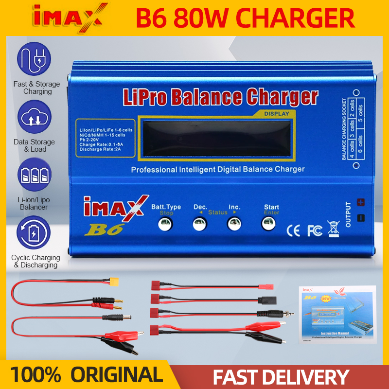 Fpv Drone Charger - Max b6 80w carregador de bateria